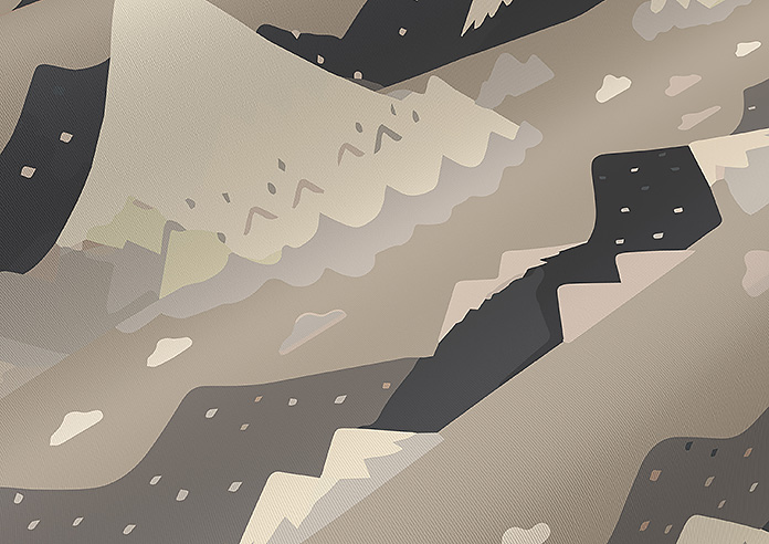 Serene Summit, Breeze - Roller Blind - Image 4